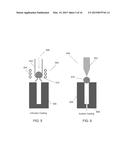 SYSTEMS AND METHODS FOR FABRICATING STRUCTURES INCLUDING METALLIC     GLASS-BASED MATERIALS USING LOW PRESSURE CASTING diagram and image