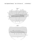 PIPE PROVIDED WITH A CRIMPED METAL ELEMENT, AND CORRESPONDING PROCESS diagram and image