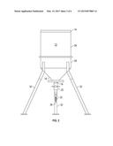 CONTINUOUS GRAVITY FEED SYSTEM FOR FEEDING ADDITIVES TO A DRILLING MUD     SYSTEM diagram and image