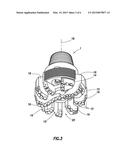 POLYCRYSTALLINE DIAMOND CUTTING ELEMENT diagram and image