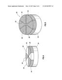 POLYCRYSTALLINE DIAMOND CUTTING ELEMENT diagram and image