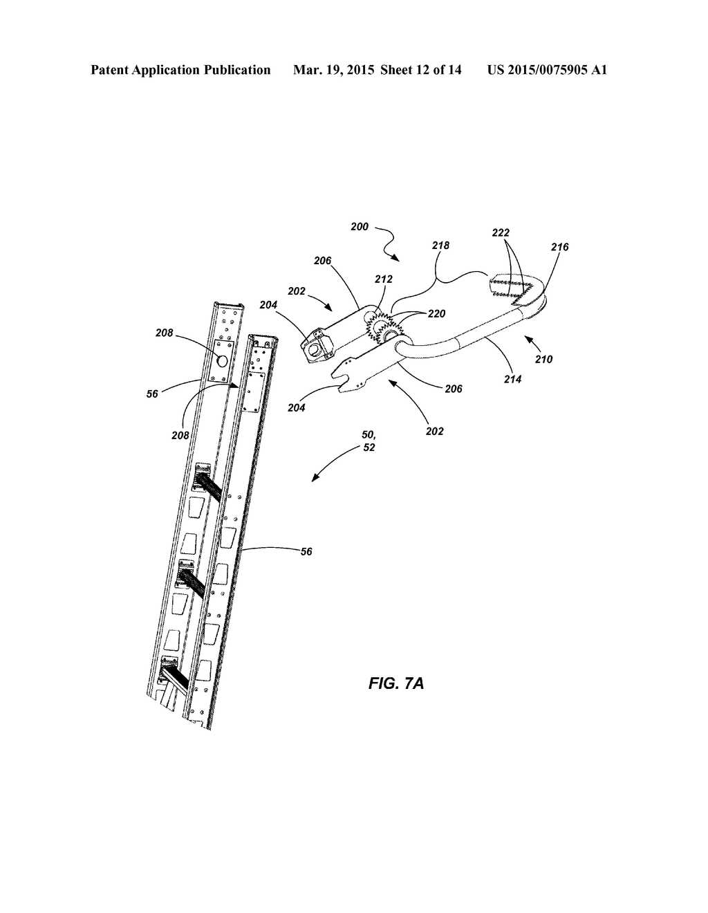 LADDER SECURING APPARATUS, LADDERS INCORPORATING SAME AND RELATED METHODS - diagram, schematic, and image 13