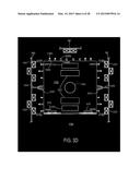 SYSTEM HAVING A PLURALITY OF ELEVATOR CABS AND COUNTERWEIGHTS THAT MOVE     INDEPENDENTLY IN DIFFERENT SECTIONS OF A HOISTWAY diagram and image