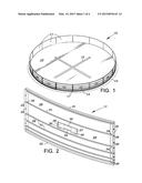 LIQUID STORAGE TANK FORMED OF A PLURALITY OF PANELS diagram and image