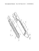 SURGICAL END EFFECTOR HAVING BUTTRESS RETENTION FEATURES diagram and image