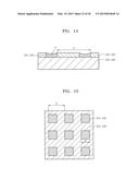 STACK TYPE IMAGE SENSORS AND METHODS OF MANUFACTURING THE SAME diagram and image