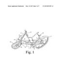 RECUMBENT HUMAN POWERED VEHICLE WITH A RECIPROCATING LINEAR DRIVE diagram and image