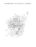 COUPLING DEVICE FOR RELEASABLY CONNECTING A PIVOTABLY MOUNTED BODY PART,     SUCH AS A VEHICLE DOOR, TAILGATE OR HOOD TO A VEHICLE STRUCTURAL PART OF     A MOTOR VEHICLE BODY diagram and image