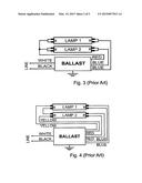 Ballast Lead Wire Configuration diagram and image