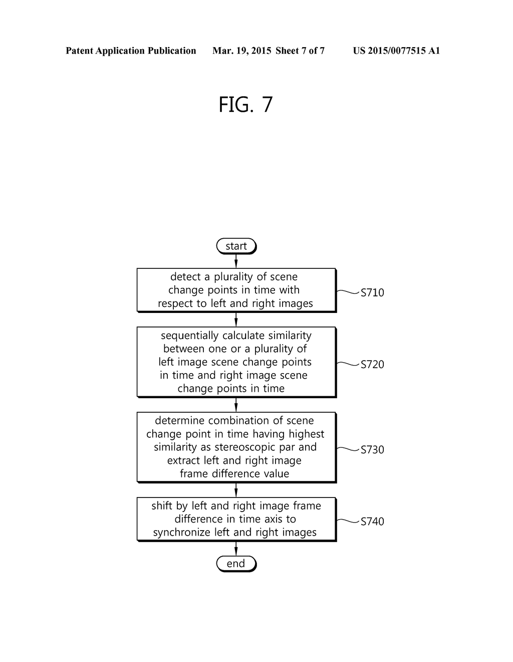 METHOD AND DEVICE FOR COMPENSATING FOR SYNCHRONIZATION BETWEEN LEFT AND     RIGHT IMAGE FRAMES IN THREE-DIMENSIONAL IMAGING SYSTEM, AND REPRODUCTION     DEVICE AND METHOD - diagram, schematic, and image 08