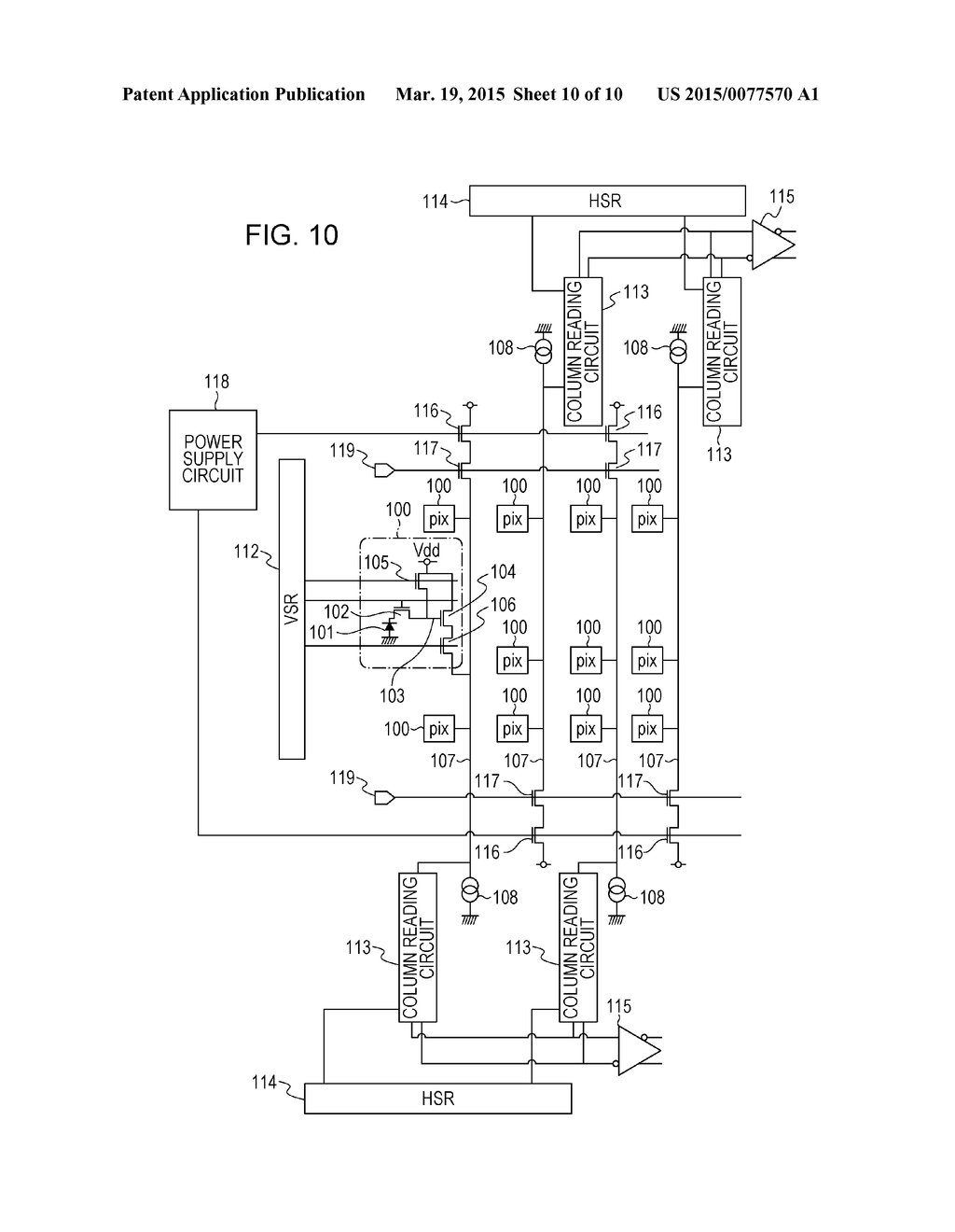 TEST CIRCUIT FOR TESTING SIGNAL RECEIVING UNIT, IMAGE PICKUP APPARATUS,     METHOD OF TESTING SIGNAL RECEIVING UNIT, AND METHOD OF TESTING IMAGE     PICKUP APPARATUS - diagram, schematic, and image 11