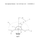 FACETED LED STREET LAMP LENS diagram and image