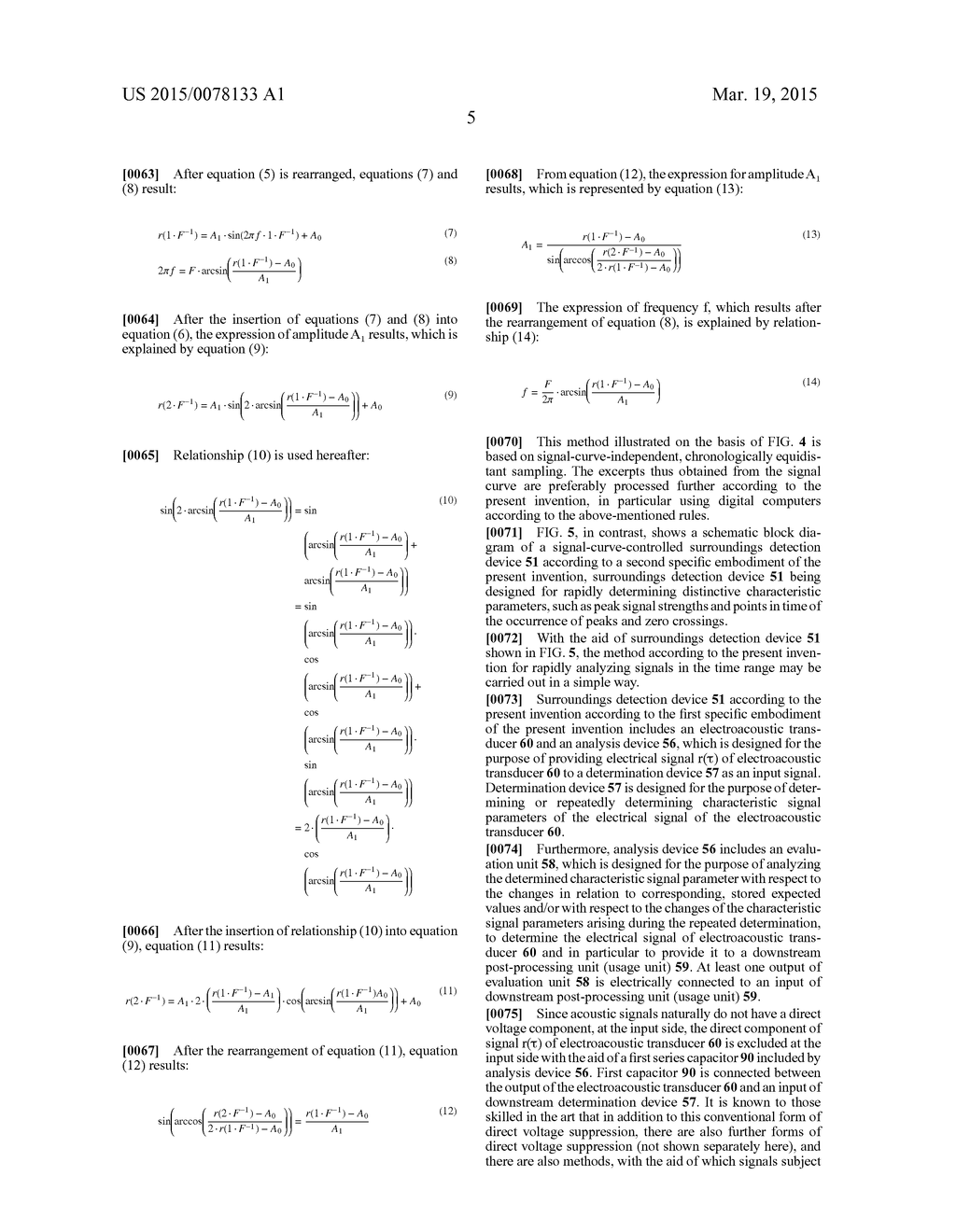 METHOD AND DEVICE FOR DETERMINING THE POSITION AND/OR THE MOVEMENT OF AN     OBJECT - diagram, schematic, and image 10