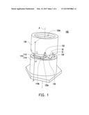 THREADED POST STRUCTURE AND ASSEMBLING STRUCTURE HAVING THE SAME diagram and image