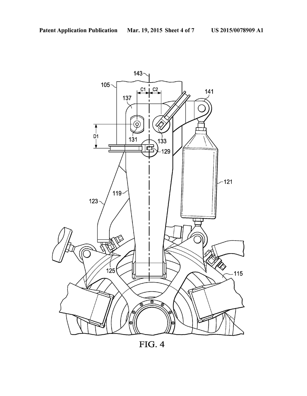 ROTOR BLADE AND STRUCTURAL SYSTEM FOR COUPLING THE ROTOR BLADE IN A ROTOR     HUB - diagram, schematic, and image 05