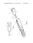 COMBINATION DOUBLE PEELER AND HOLDER DEVICE diagram and image