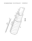 ELONGATED FASTENERS FOR RETAINING INSULATION WRAPS AROUND ELONGATED     CONTAINERS, SUCH AS PIPES, SUBJECT TO TEMPERATURE FLUCTUATIONS, AND     RELATED COMPONENTS AND METHODS diagram and image