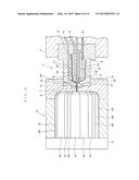 HOT RUNNER NOZZLE, METAL MOLD EQUIPPED WITH HOT RUNNER NOZZLE, AND MOLDING     METHOD AND MOLDED PRODUCT PROVIDED BY METAL MOLD diagram and image