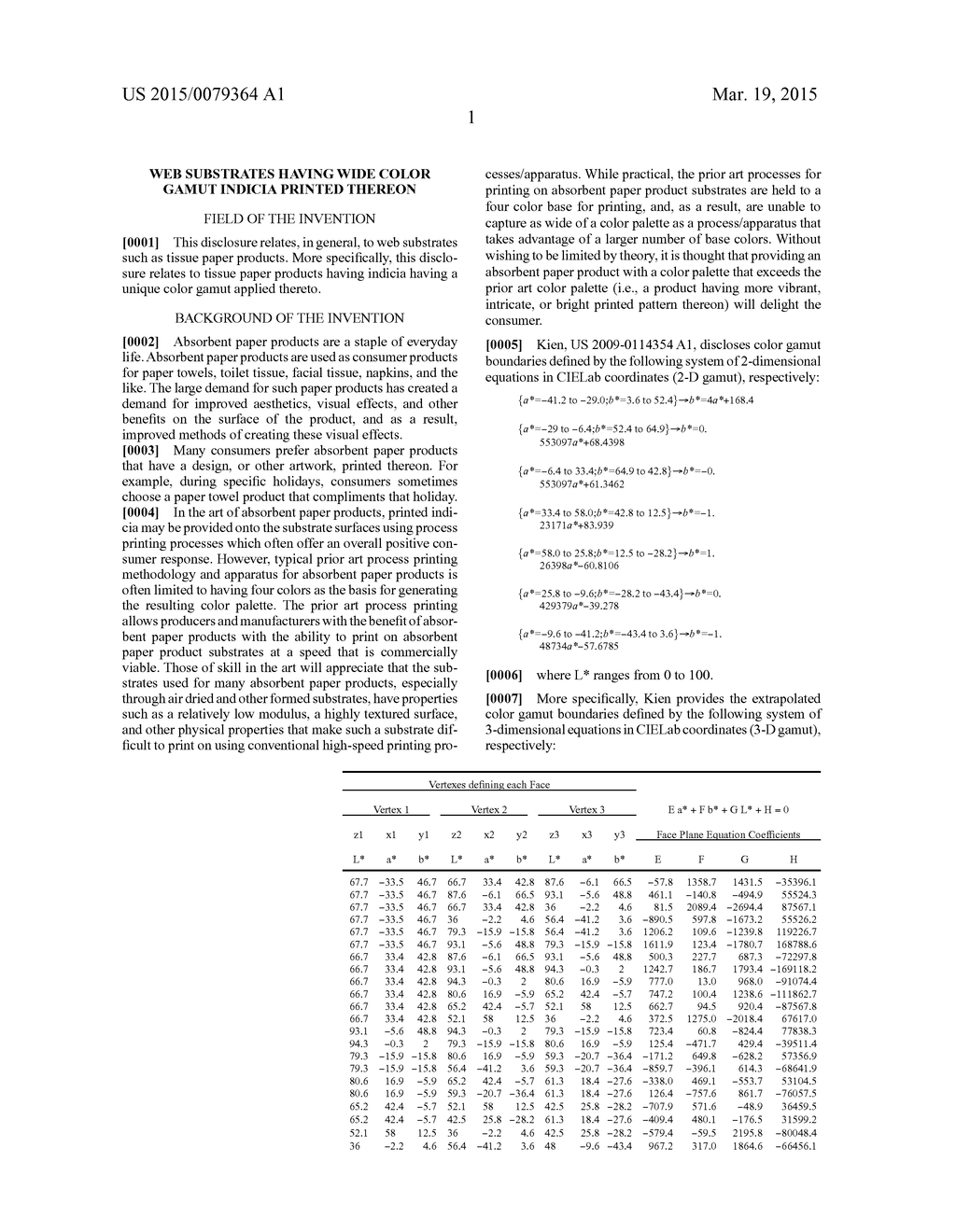 WEB SUBSTRATES HAVING WIDE COLOR GAMUT INDICIA PRINTED THEREON - diagram, schematic, and image 10