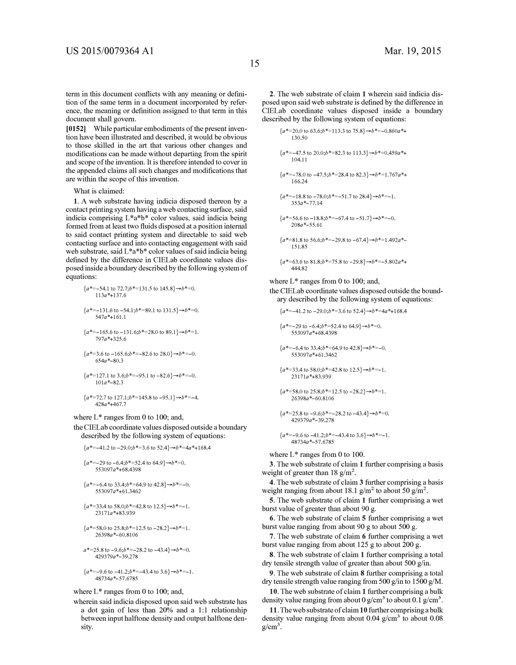 WEB SUBSTRATES HAVING WIDE COLOR GAMUT INDICIA PRINTED THEREON - diagram, schematic, and image 24