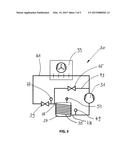 CENTRIFUGE HAVING A COMPRESSOR COOLING DEVICE, AND METHOD FOR CONTROLLING     A COMPRESSOR COOLING DEVICE OF A CENTRIFUGE diagram and image