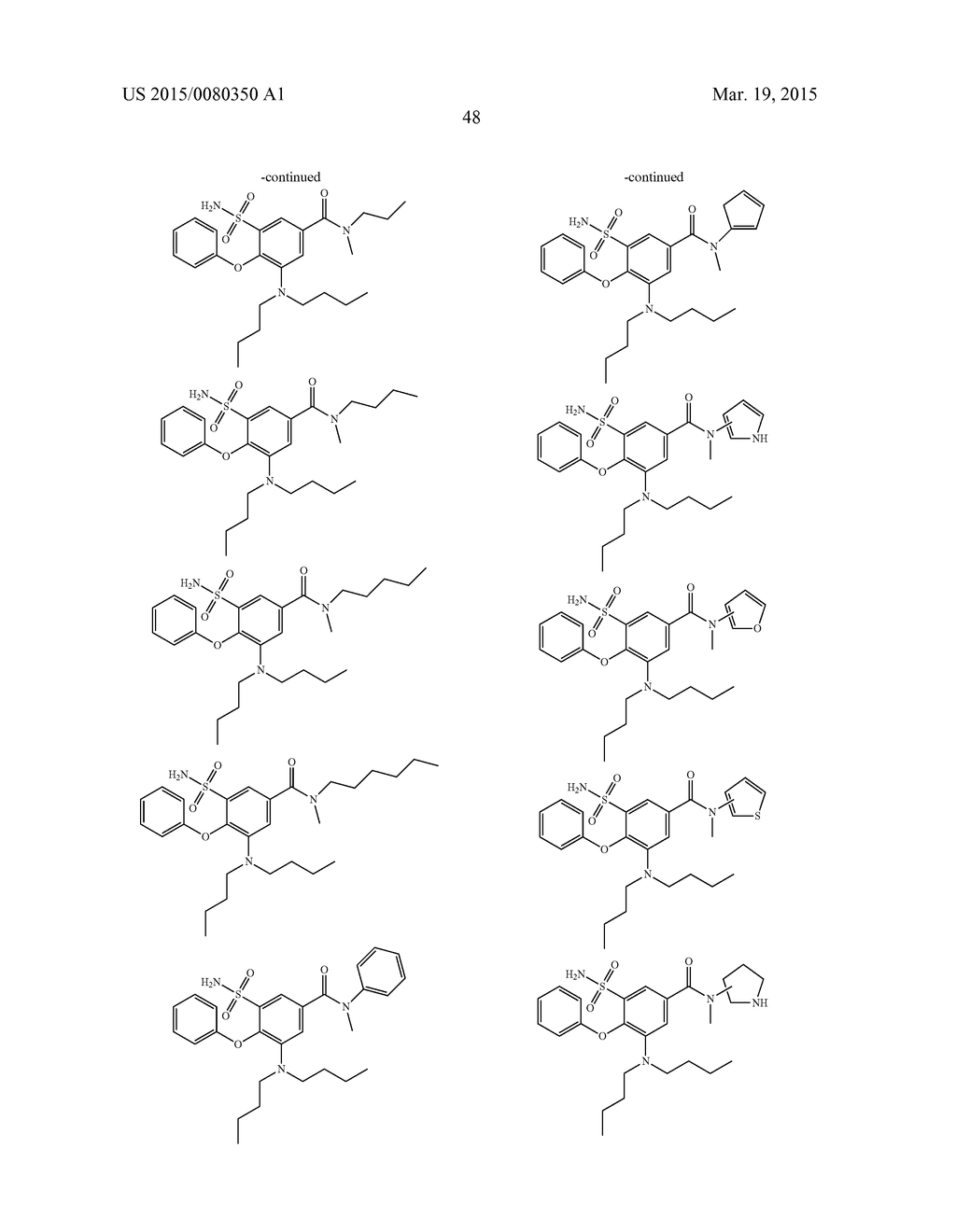 BUMETANIDE ANALOGS, COMPOSITIONS AND METHODS OF USE - diagram, schematic, and image 101
