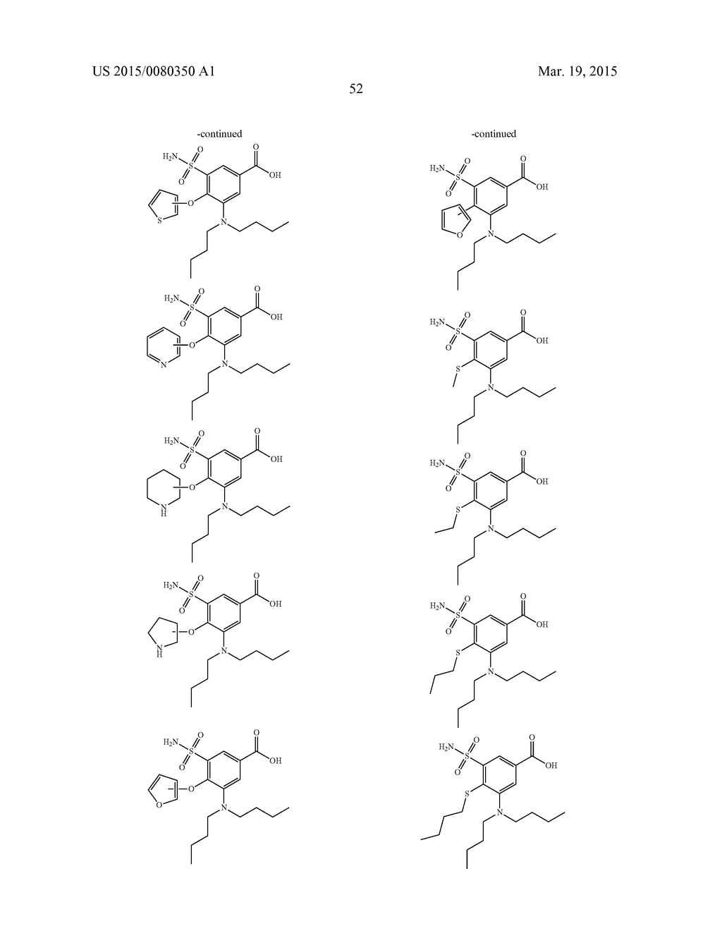 BUMETANIDE ANALOGS, COMPOSITIONS AND METHODS OF USE - diagram, schematic, and image 105