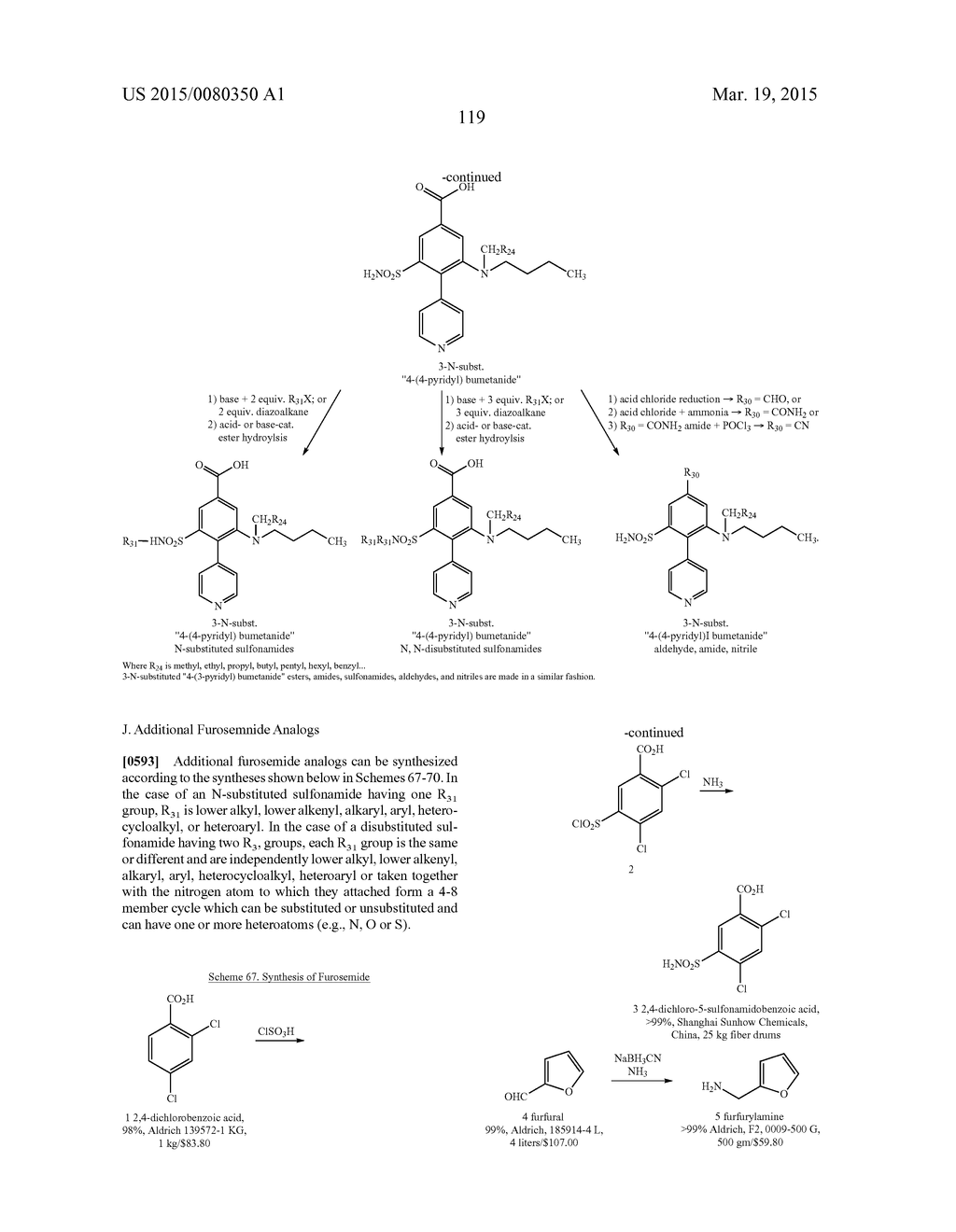 BUMETANIDE ANALOGS, COMPOSITIONS AND METHODS OF USE - diagram, schematic, and image 172