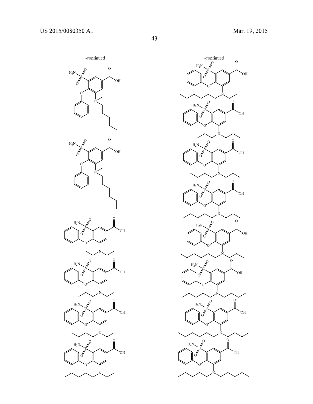 BUMETANIDE ANALOGS, COMPOSITIONS AND METHODS OF USE - diagram, schematic, and image 96