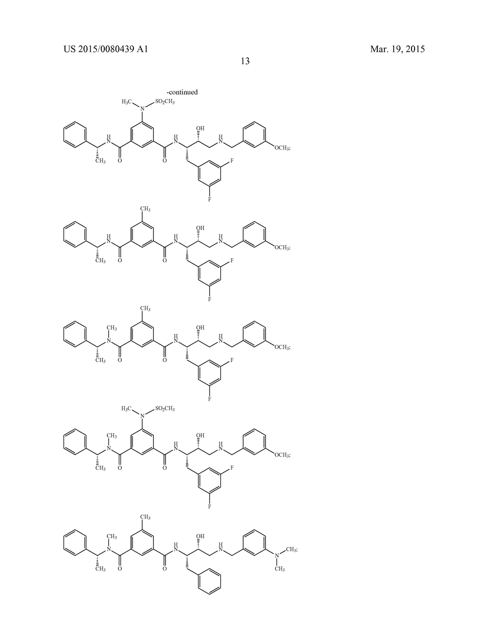 COMPOUNDS FOR INHIBITION OF MEMAPSIN 1 - diagram, schematic, and image 14