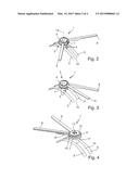 Device For Creating An Intercostal Transcutaneous Access To An, In     Particular Endoscopic, Operating Field diagram and image