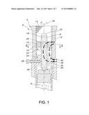 DOSE MECHANISM FOR AN INJECTION DEVICE FOR LIMITING A DOSE SETTING     CORRESPONDING TO THE AMOUNT OF MEDICAMENT LEFT diagram and image