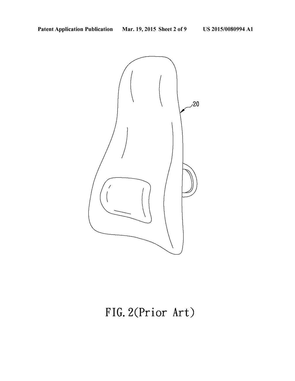 PORTABLE SPINAL ORTHOTIC BACKREST - diagram, schematic, and image 03
