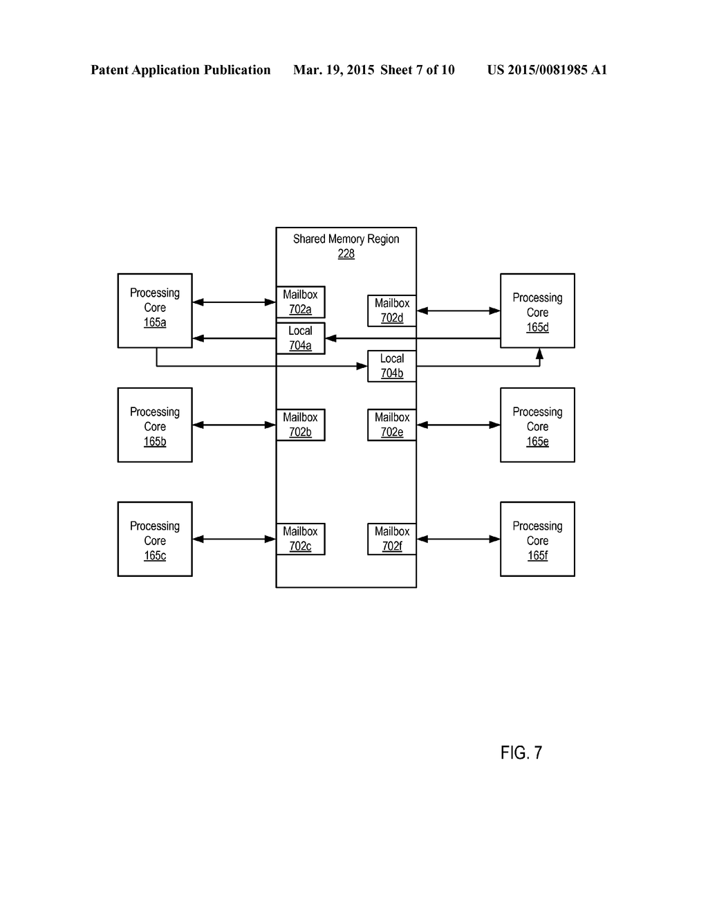 ADMINISTERING INTER-CORE COMMUNICATION VIA SHARED MEMORY - diagram, schematic, and image 08