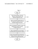 CHARACTER INPUT DEVICE USING EVENT-RELATED POTENTIAL AND CONTROL METHOD     THEREOF diagram and image