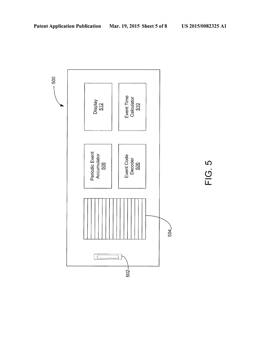 APPARATUSES AND METHODS FOR GENERATING AND TRACING EVENT CODES - diagram, schematic, and image 06