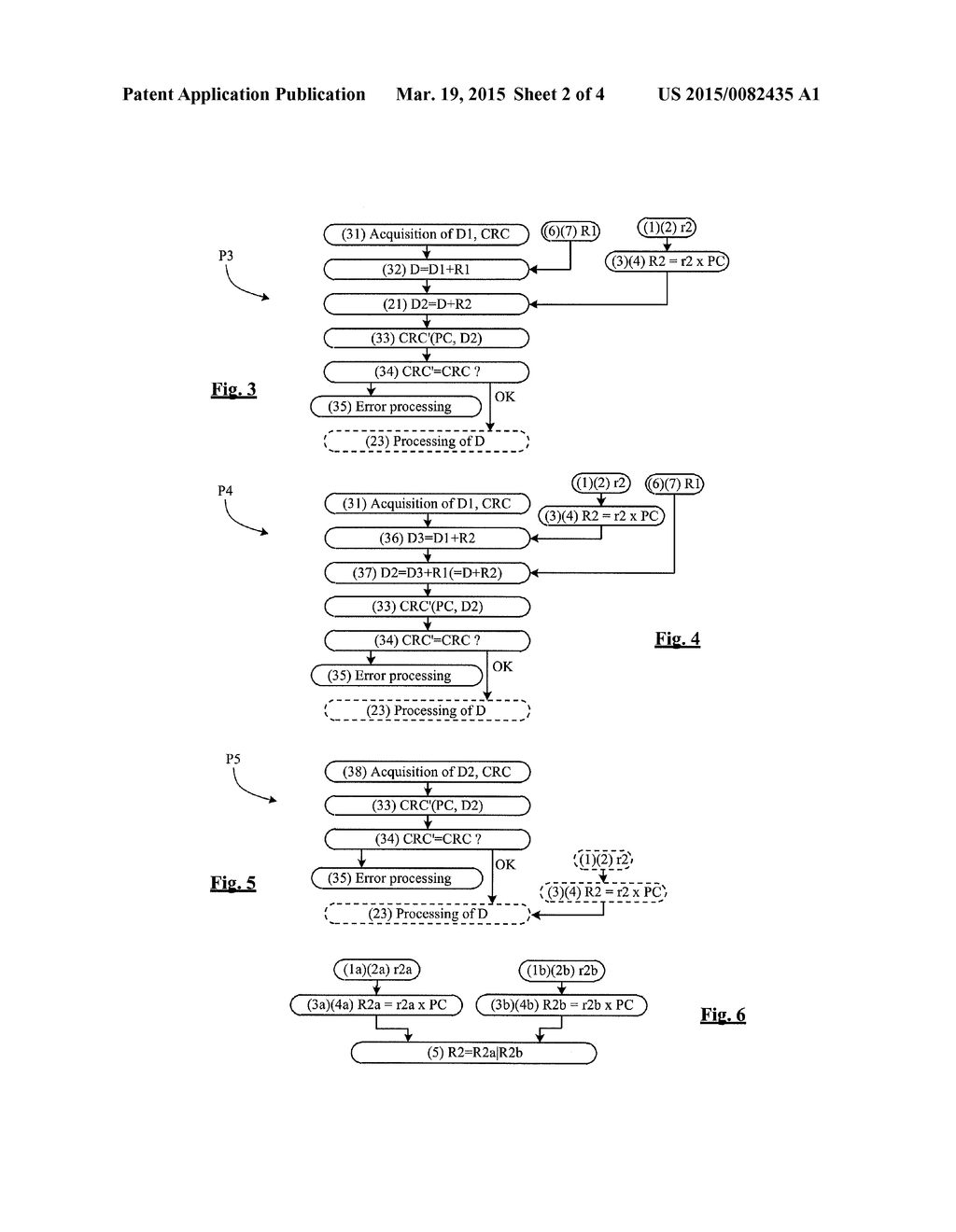 CYCLIC REDUNDANCY CHECK METHOD WITH PROTECTION FROM SIDE-CHANNEL ATTACKS - diagram, schematic, and image 03