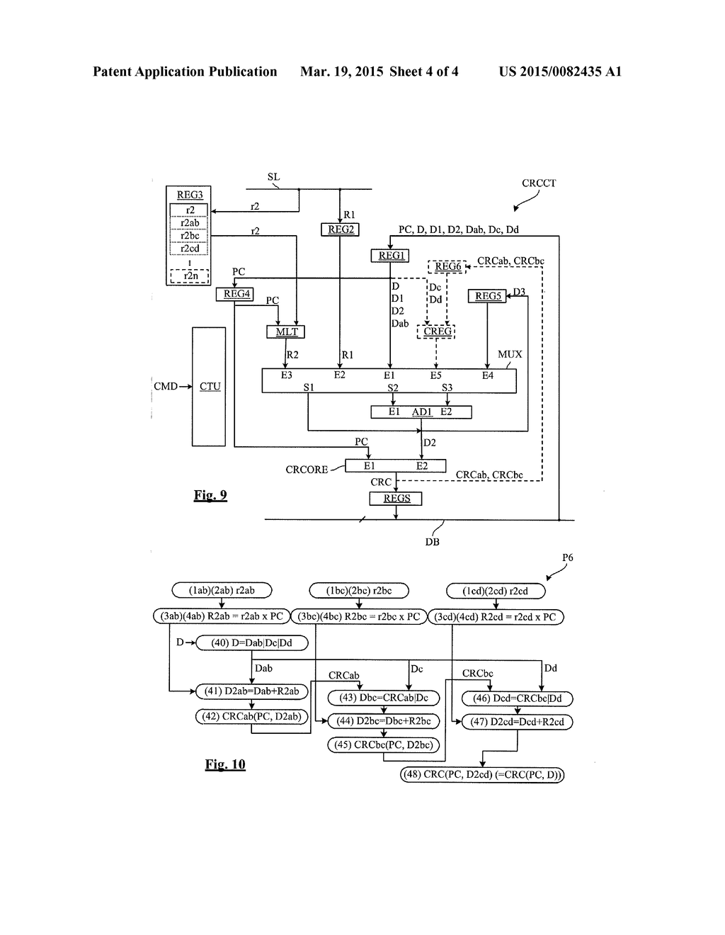 CYCLIC REDUNDANCY CHECK METHOD WITH PROTECTION FROM SIDE-CHANNEL ATTACKS - diagram, schematic, and image 05