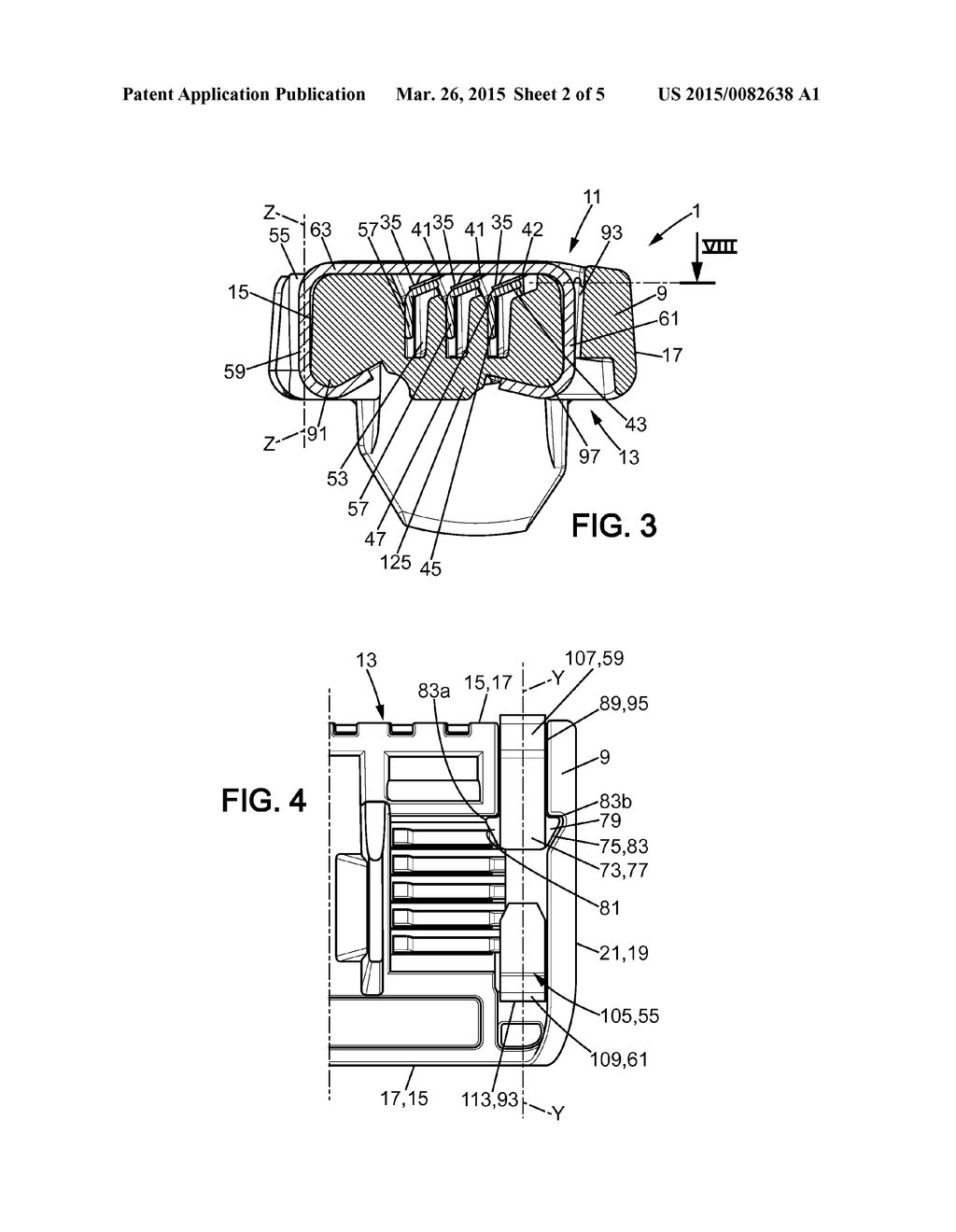 Shaving Blade Cartridge - diagram, schematic, and image 03