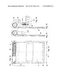 WEIGHT COMPENSATION DEVICE OF A LIFTING DOOR WITH AT LEAST ONE COMPRESSION     SPRING diagram and image