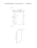 H-BEAM AND METHOD FOR CONSTRUCTING CONCRETE FORM USING H-BEAM AND     NON-METALLIC SHEATHING BOARD diagram and image