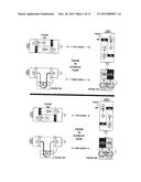 LOW TEMPERATURE COOLING AND DEHUMIDIFICATION DEVICE WITH REVERSING AIRFLOW     DEFROST FOR DEHUMIDIFICATION AND WATER GENERATION APPLICATIONS WHERE     COOLING COIL INLET AIR IS ABOVE FREEZING diagram and image