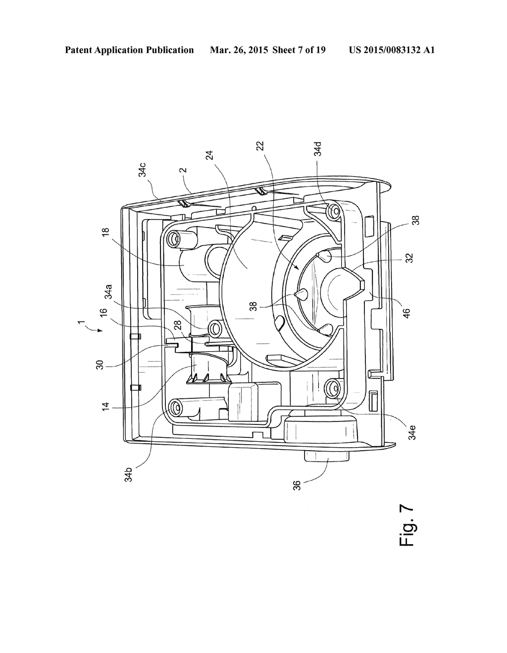 FLOW GENERATOR CHASSIS ASSEMBLY WITH SUSPENSION SEAL - diagram, schematic, and image 08