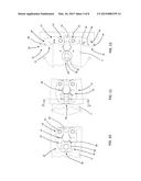 DEVICE FOR FEEDING SELF-ADHESIVE OR  PRESSURE SENSITIVE  LABELS TO A     LABELLING MACHINE diagram and image