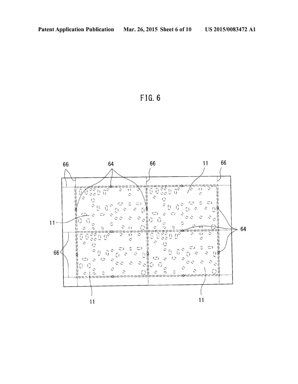 METAL CORE SUBSTRATE, METHOD FOR PRODUCING THE SAME, AND CORE PLATE USABLE     FOR THE SAME - diagram, schematic, and image 07