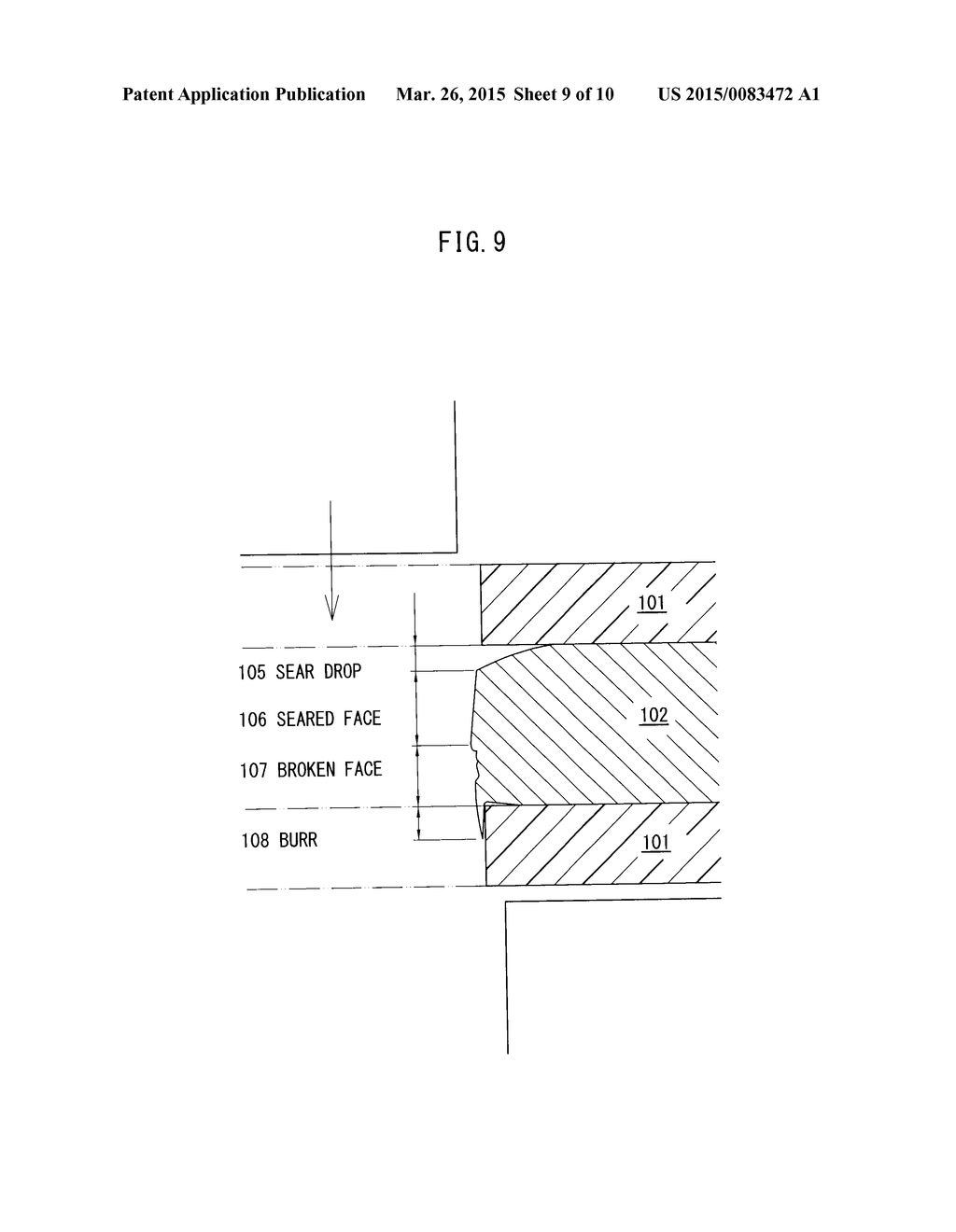 METAL CORE SUBSTRATE, METHOD FOR PRODUCING THE SAME, AND CORE PLATE USABLE     FOR THE SAME - diagram, schematic, and image 10