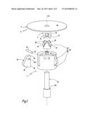 DEVICE FOR DRIVING A ROTARY TOOL FOR A FOOD PROCESSING APPLIANCE AND FOOD     PROCESSING APPLIANCE PROVIDED WITH SUCH A DRIVING DEVICE diagram and image