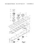 Arrangement of pushbutton switches with a programmable display diagram and image