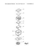 Arrangement of pushbutton switches with a programmable display diagram and image