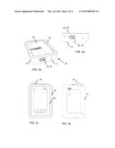 PORTABLE DEVICE ASSEMBLY FOR MEASURING BLOOD SAMPLES AND A DEVICE COVER diagram and image